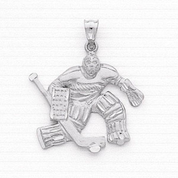 Ice Hockey Charm Etsy