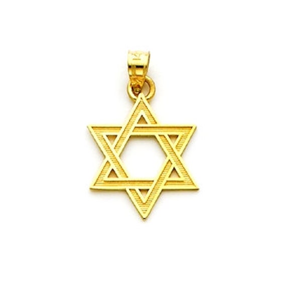 10K or rose étoile de David Chai Collier Pendentif