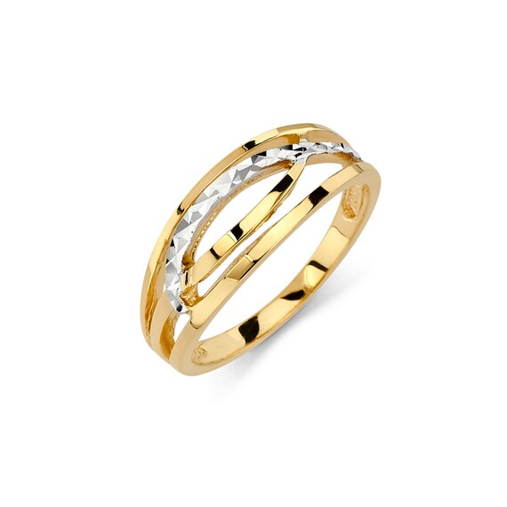 14K Gold Fancy Ring Fancy Ring Gold Ring Fancy Jewelry Etsy