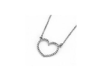Collana A Cuore In Argento Sterling - Italia - Foto 6
