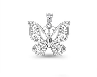 Tibetan Silver Butterfly Charms #2-10 per pack