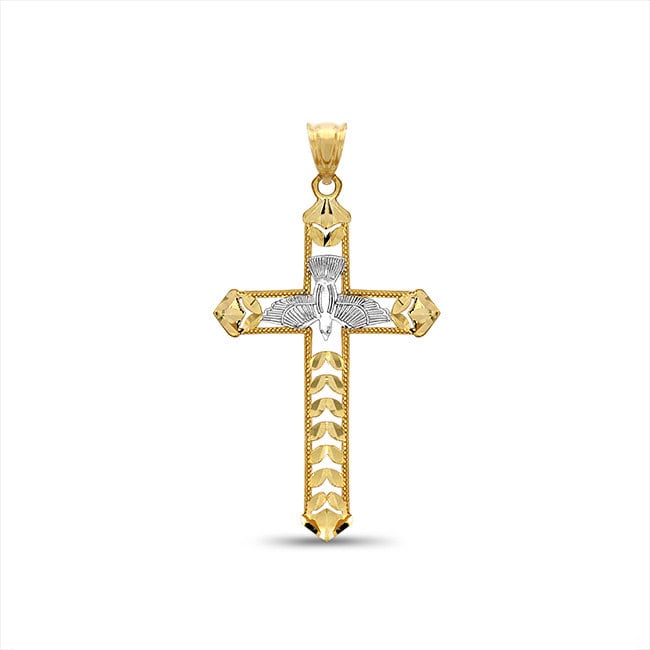 Dove Cross Necklace Etsy Singapore