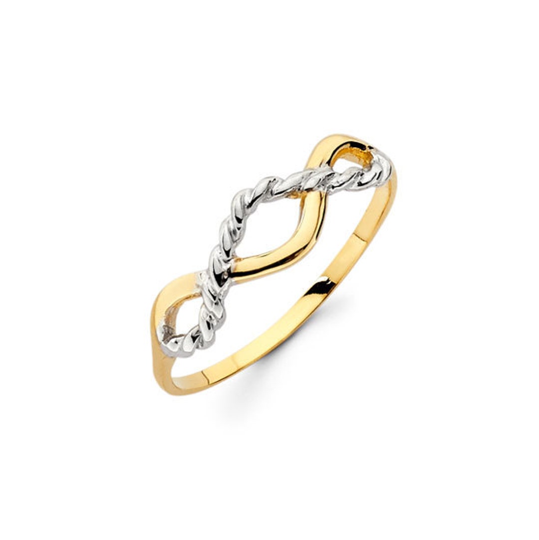 Diamond Infinity Ring | Rose Gold Rings For Women