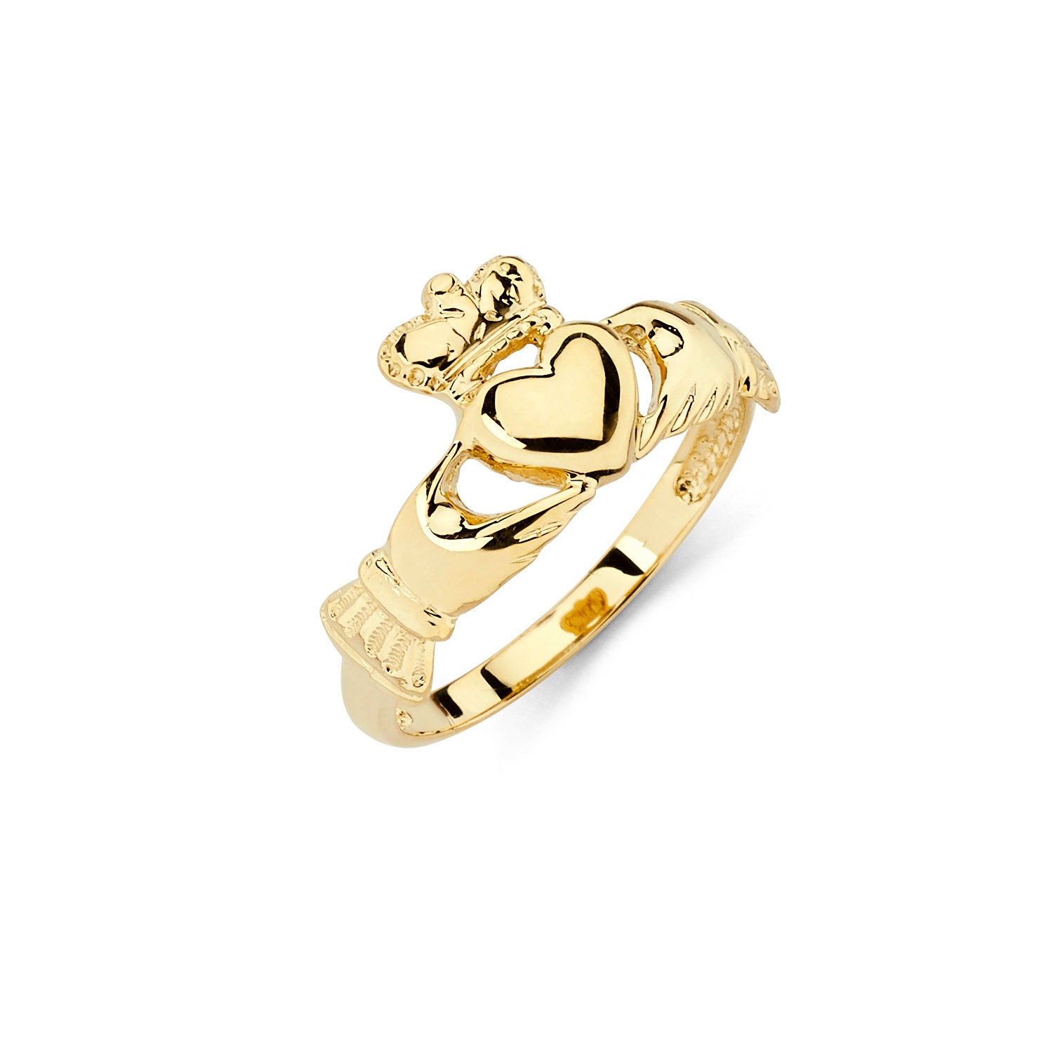 14K Gold Claddagh Ring Claddagh Ring Claddagh Jewelry Irish - Etsy ...