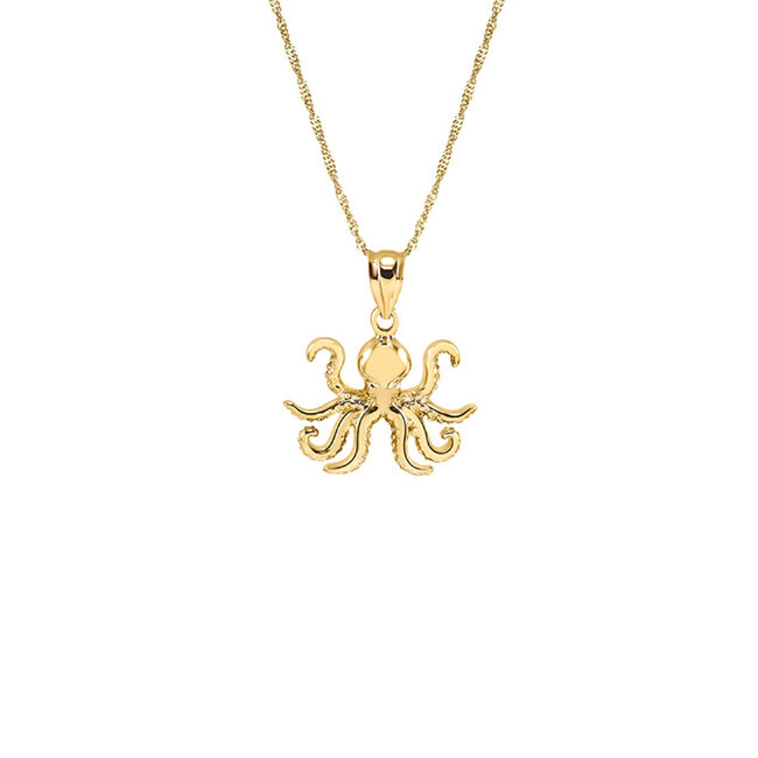 Octus Brown Pendant Necklace