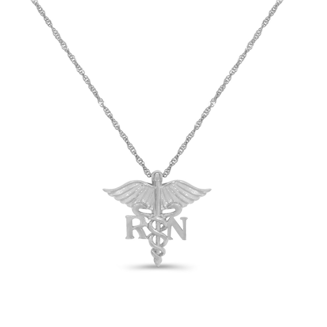 14k Solid Gold Medical Necklace. Medical Jewelry. Cadeuses on Etsy