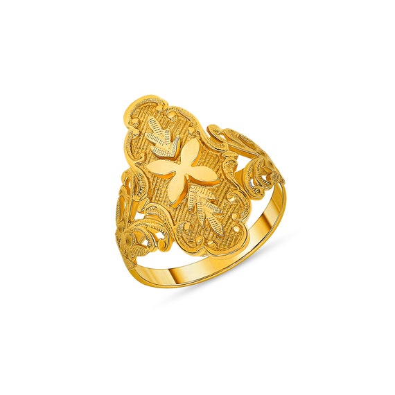 Custom made Oval Cut Sapphire Horizontal Gold Bezel Ring –  SouthMiamiJewelers