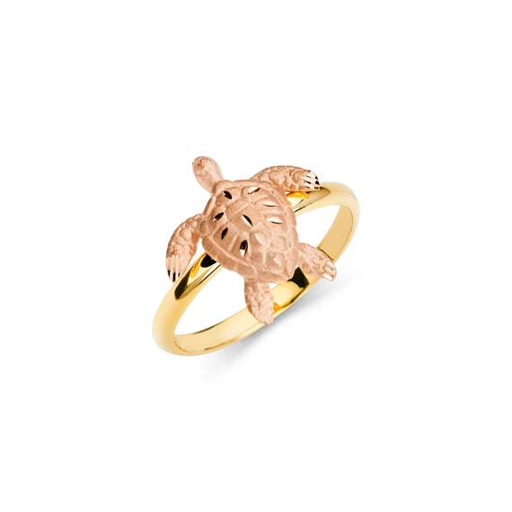 bague or tortue bague or tortue