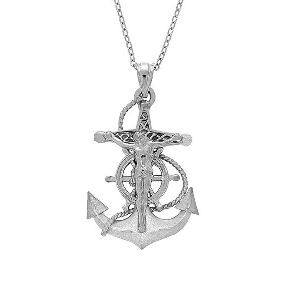 Beautiful Sterling silver 925 sterling Sterling Silver Mariner Cross Pendant Beautiful Sterling silver 925 sterling Sterling Silver Mariner Cross Pendant