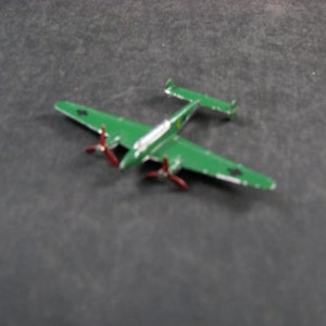 Vintage Dinky Toys Twin Engined Fighter Airplane (D-5)