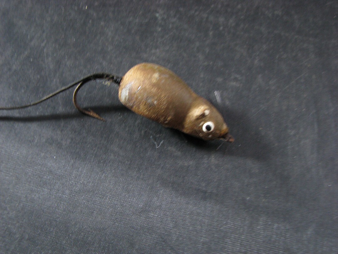 Vintage Mouse Fishing Lure - Etsy