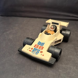 Vintage Fisher Price Adventure People Indy Raxe Car 88