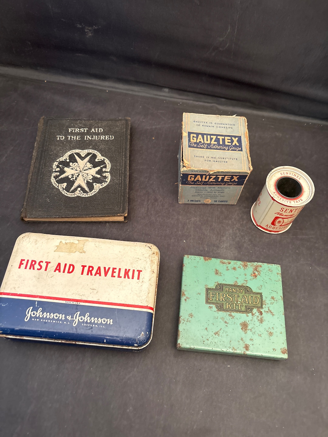 Vintage First Aid Kits and Supplies - Etsy
