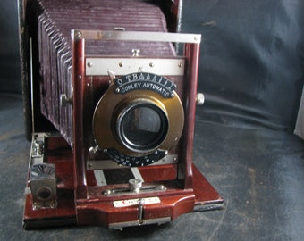 Vintage/Antique Folding Conley Camera & Accessories