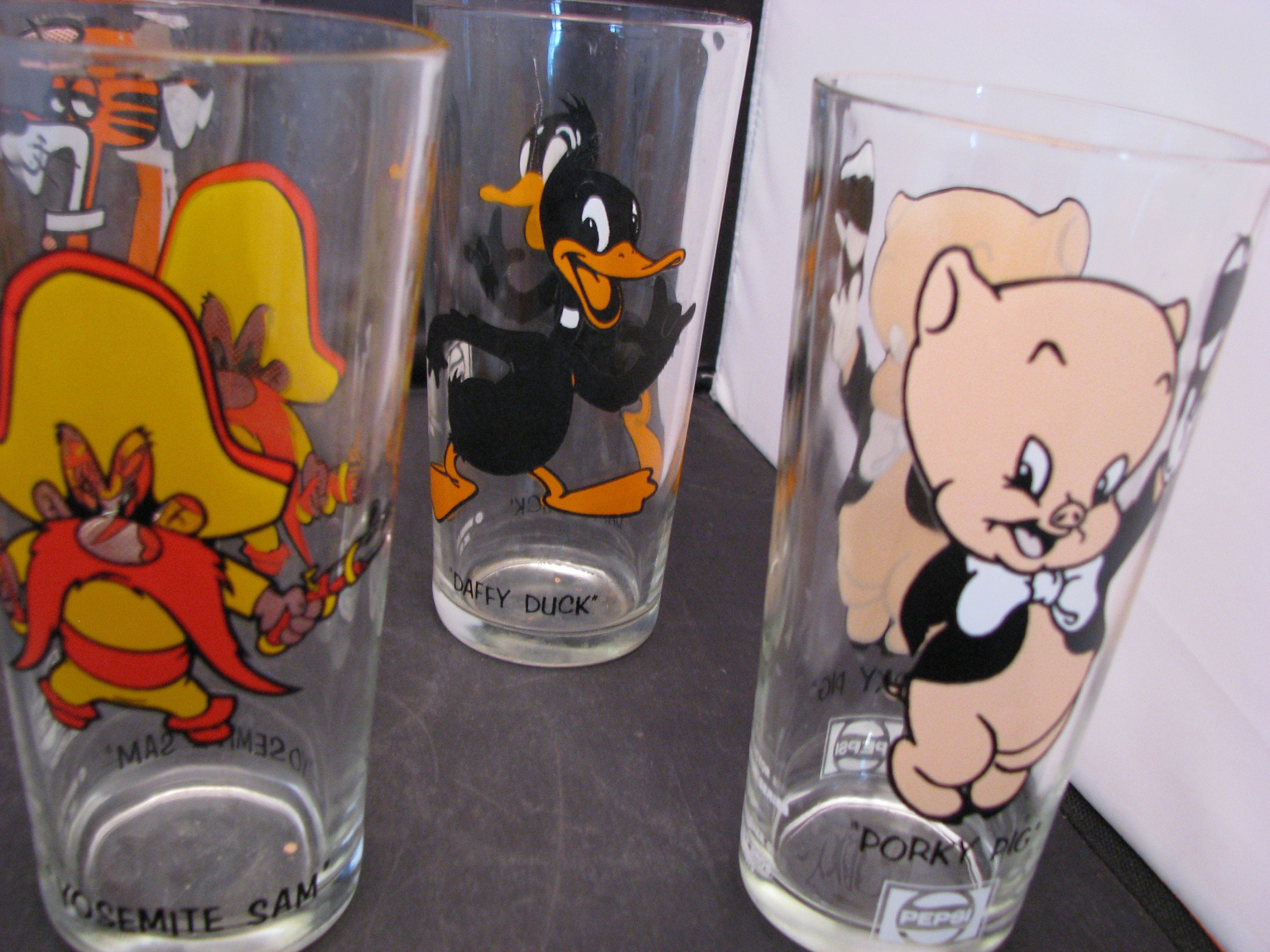 Set of 8 Looney Tune/warner Brothers/pepsi 1973 Glasses - Etsy