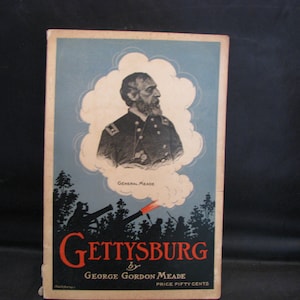 Vintage Gettysburg Book By George Gordon Meade