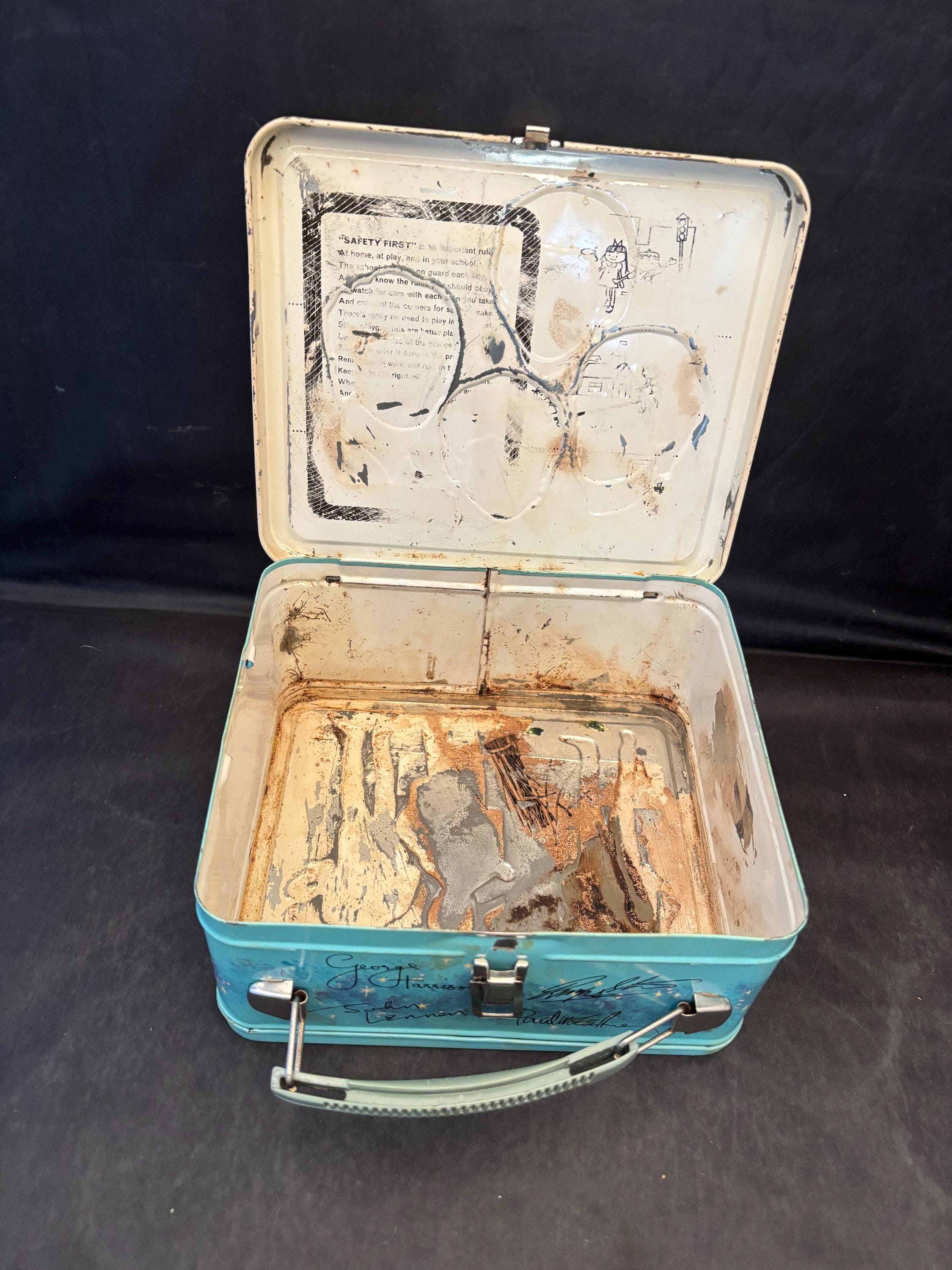 Vintage 1965 Beatles Lunchbox by Aladdin - Etsy