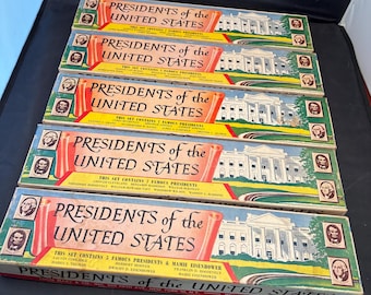Marx US Presidents 5 Box Set…Complete