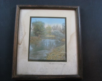 Vintage Small Wallace Nutting Print