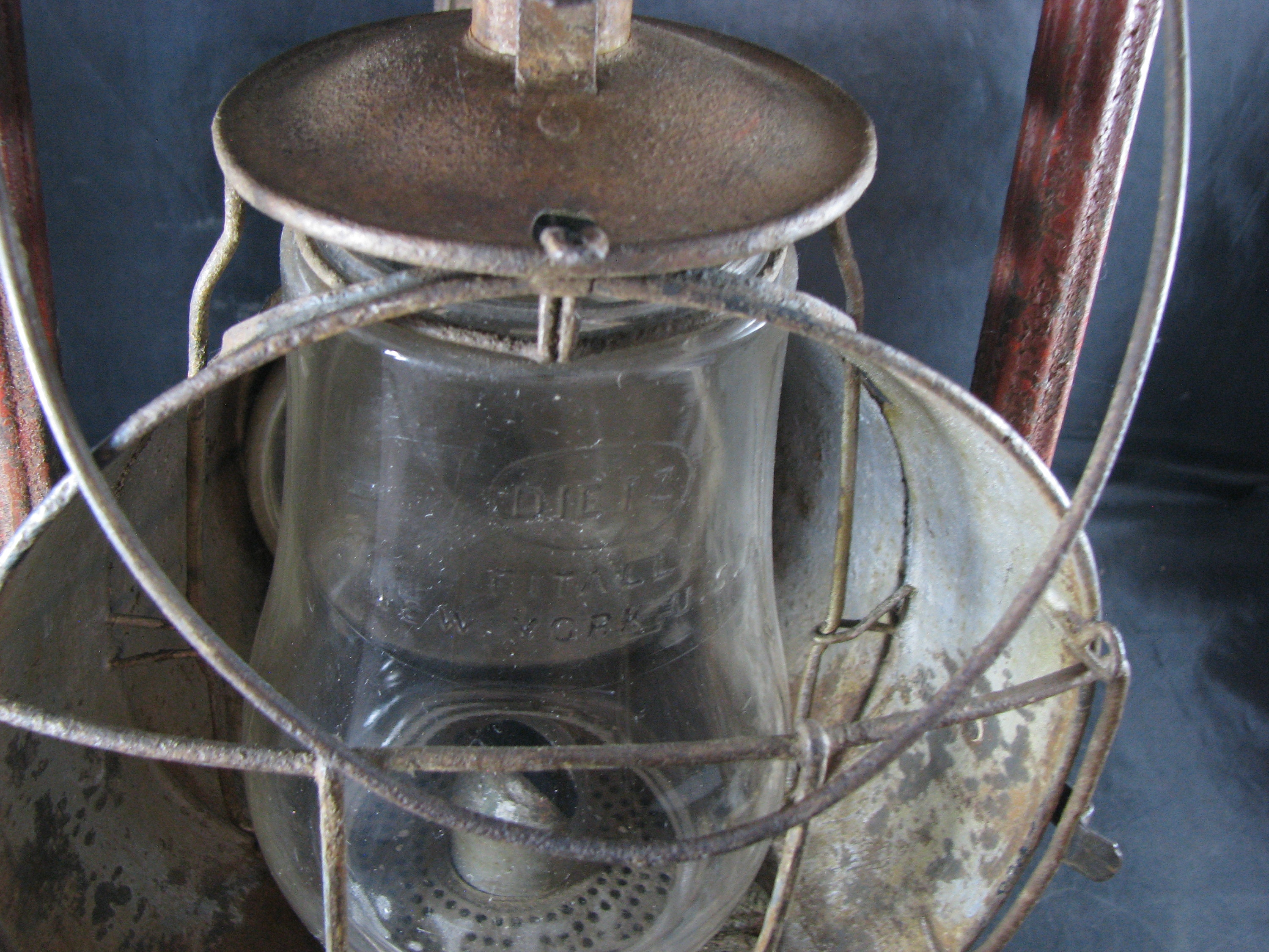 Antique Dietz Acme Track Walker Inspector Lantern RR Train Station