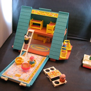 Vintage Fisher Price A Frame House With Original Box Etsy Australia