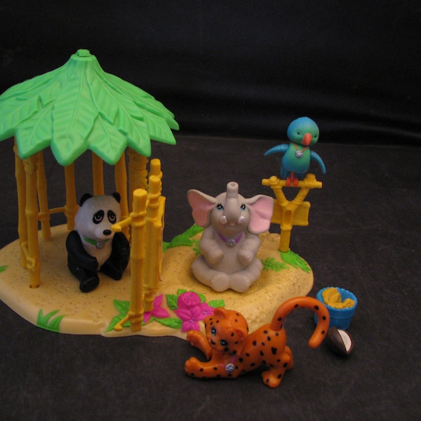 Vintage  Littlest Pet Shop Zoo Jungle Bunch