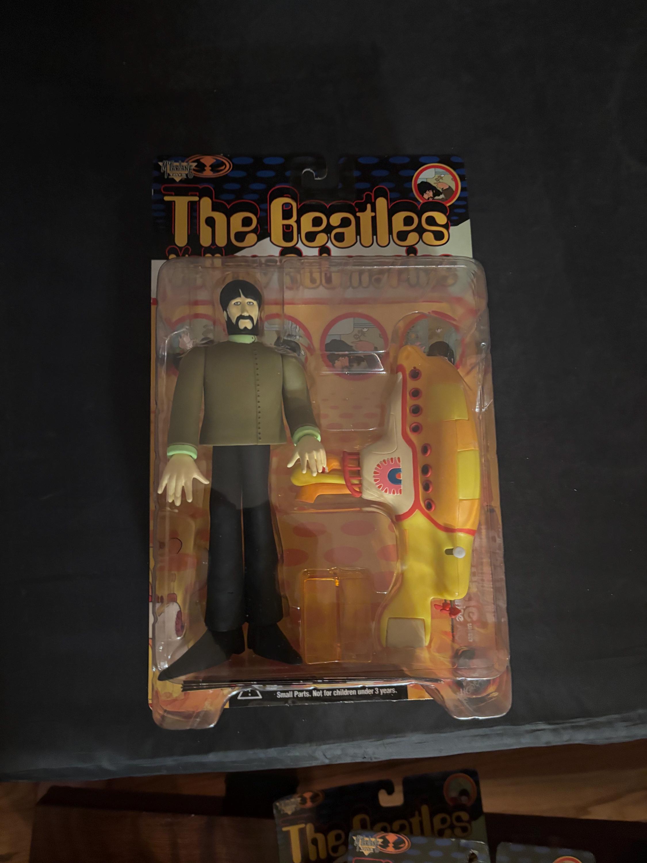 Vintage the Beatles Yellow Submarine Action Figures - Etsy