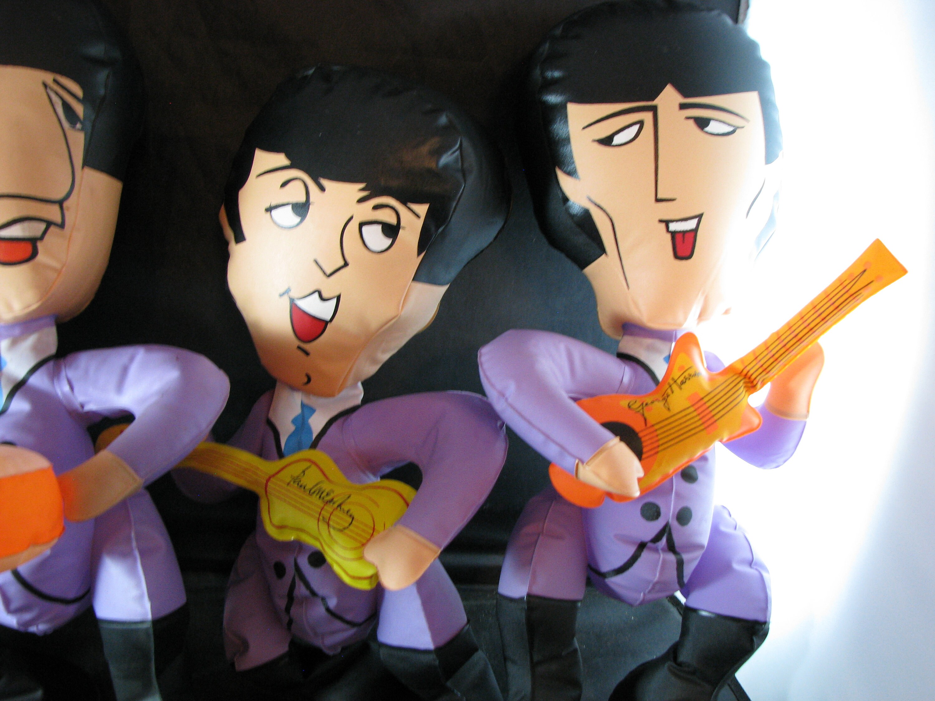 Vintage Beatles Inflatable Dolls - Etsy