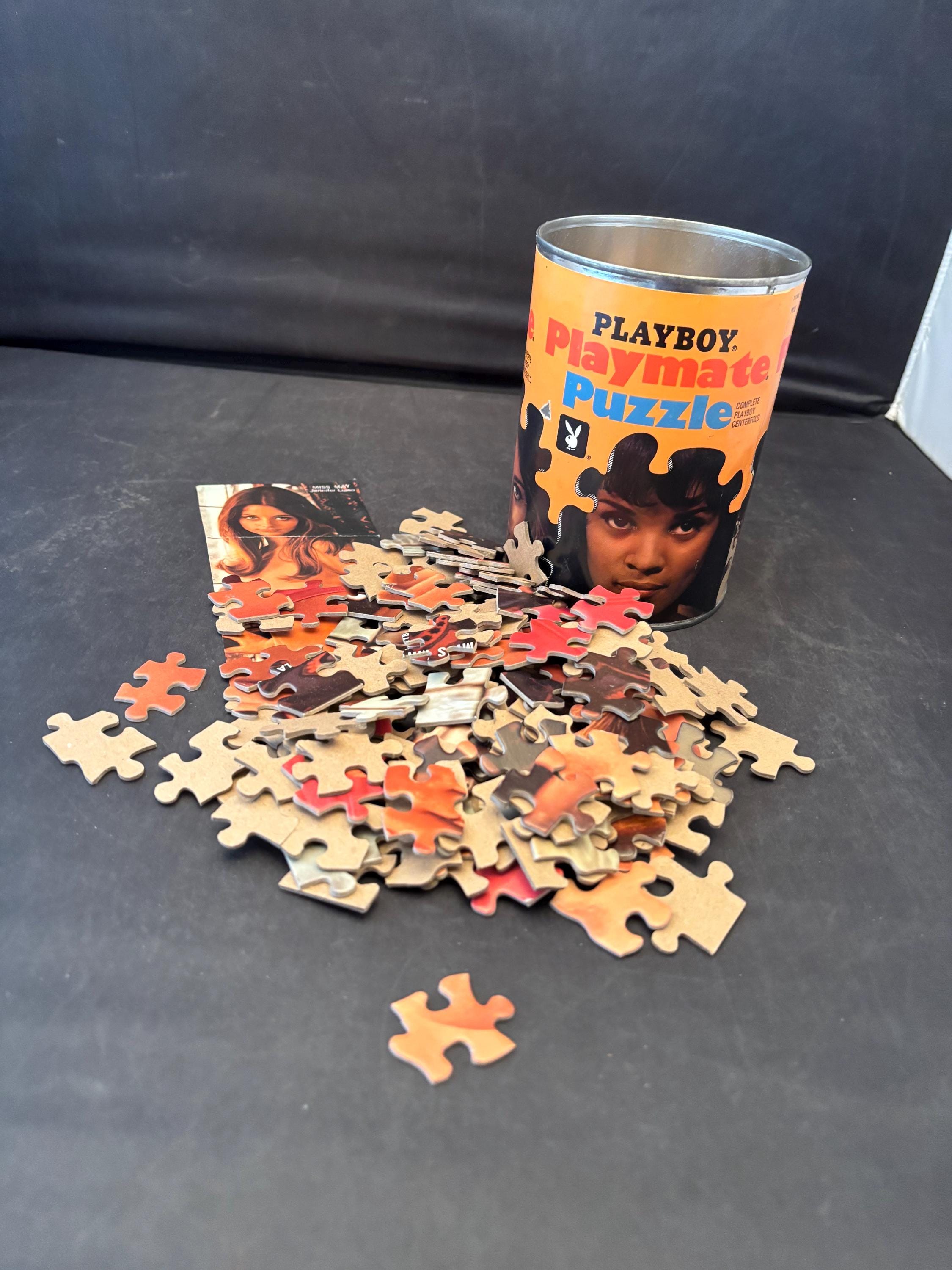Vintage 1968 Playboy Playmate Puzzle Jennifer Liano - Etsy