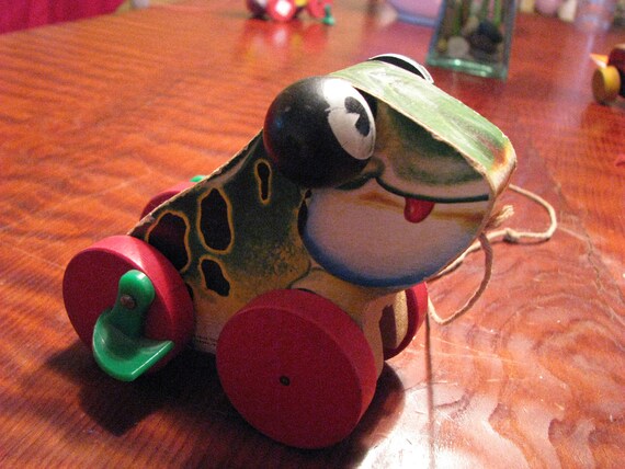 fisher price jumping frog