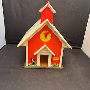 Vintage Fisher Price School House
