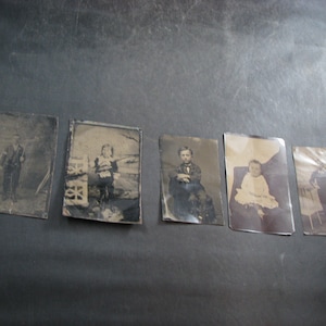 5 Vintage Tintypes (TS-2)