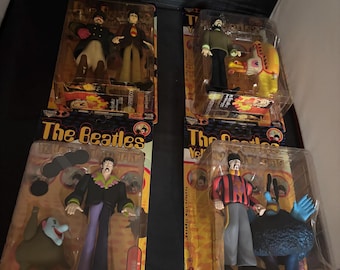 Vintage the Beatles Yellow Submarine Action Figures - Etsy