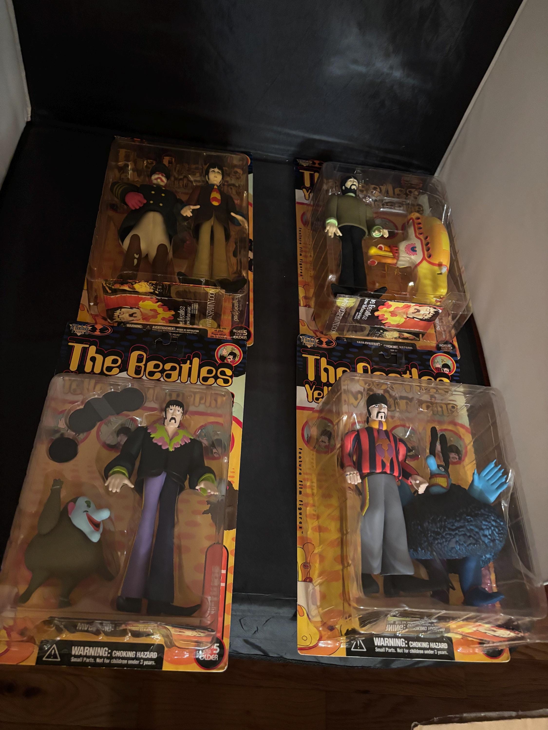 Vintage the Beatles Yellow Submarine Action Figures - Etsy