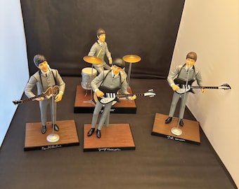 Hamilton Beatles Figurine Set - Etsy