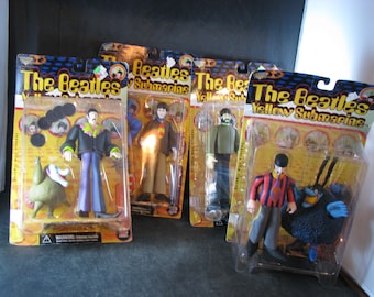 その他 the beatles yellow submarine figure set Beatles Yellow Submarine Knex Figures
