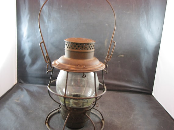 Antique Pennsylvania Railroad Lantern Etsy Australia