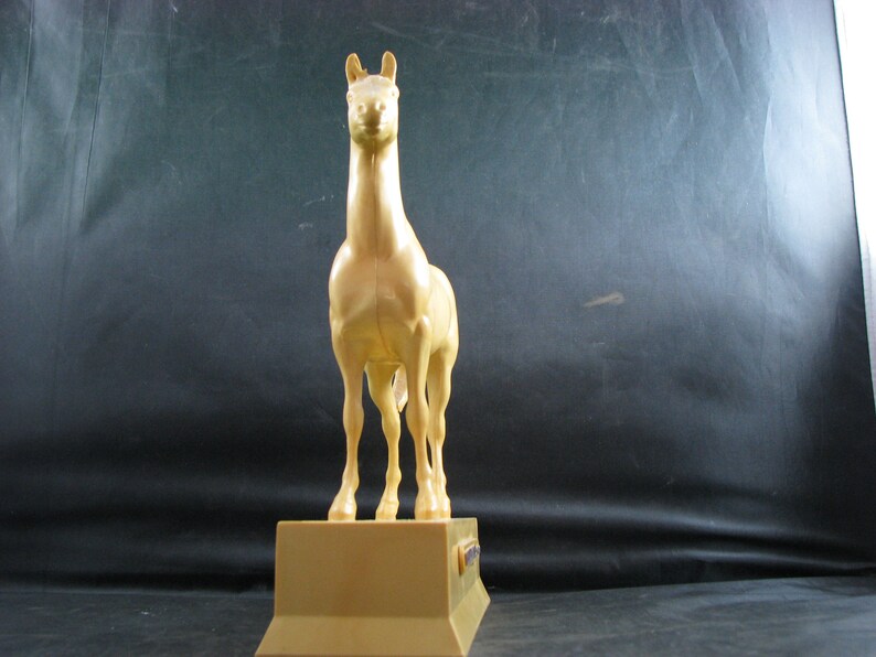Vintage White Horse Scotch Whiskey Back Bar Display Statue Etsy