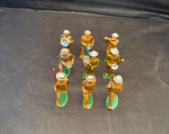 Vintage Manoil/Barclay Soldiers Parade Marching