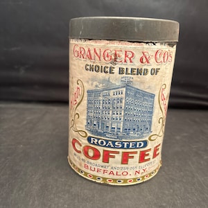 Vintage Royal Blend Roasted Coffee Tin