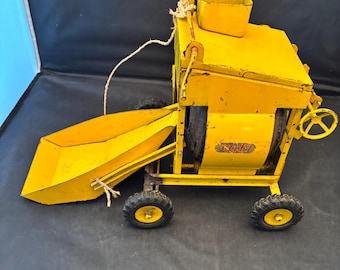 Vintage Doepke Jaeger Metal Concrete Cement Mixer