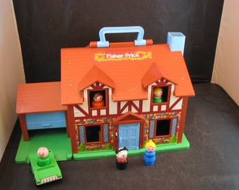 Fisher Price Tutor Style House With Original Box