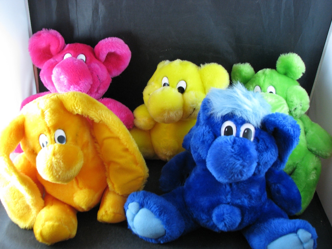 KODAK KOLORKINS TOYS コダック ぬいぐるみ ビンテージ Kodak Kolorkins Plush Toys 80's 90's 9