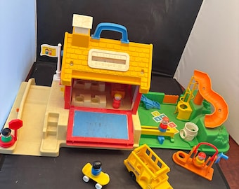 Fisher Price Little People School With Original Box