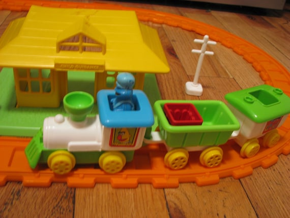 Vintage Sesame Street Railroad With Original Box - Etsy