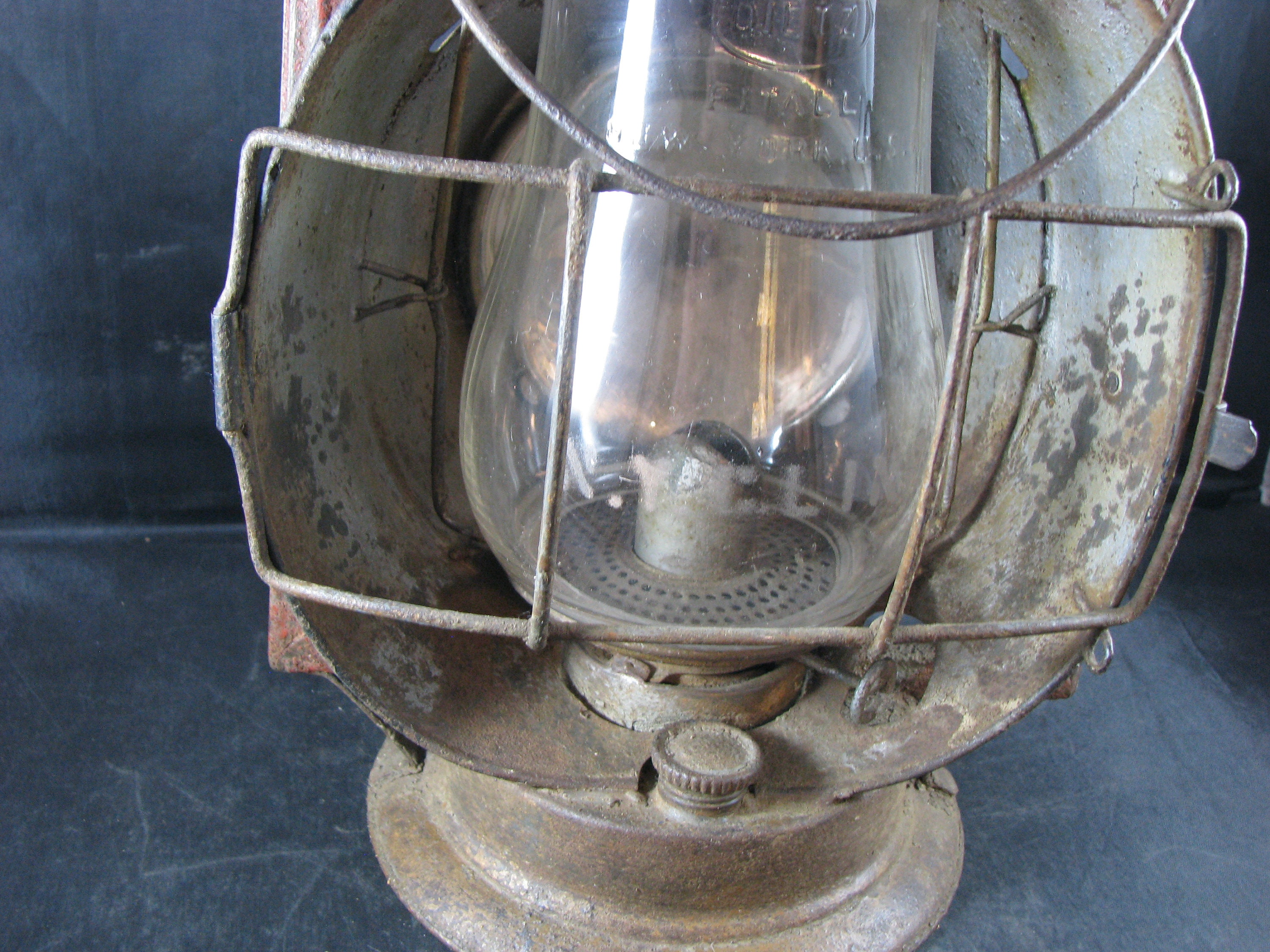 Antique Dietz Acme Track Walker Inspector Lantern RR Train Station