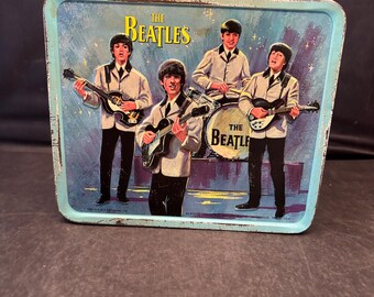 Vintage 1965 Beatles Lunchbox by Aladdin - Etsy