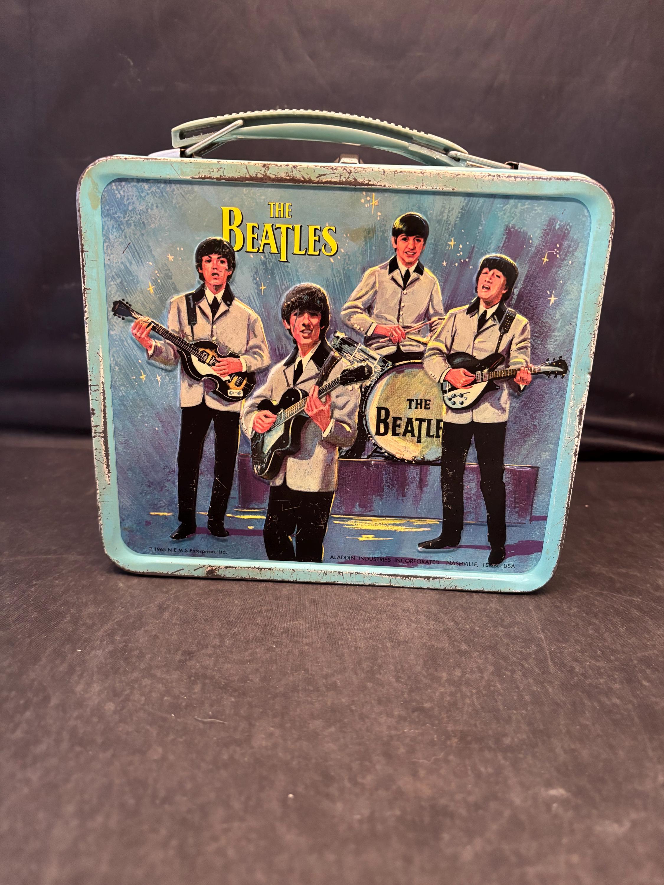 Vintage 1965 Beatles Lunchbox by Aladdin - Etsy