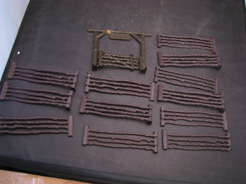 Vintage Marx Western Ranch Set With Original Box Etsy