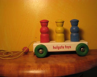 Vintage Holgate No. 172 Baby's First Peg Car